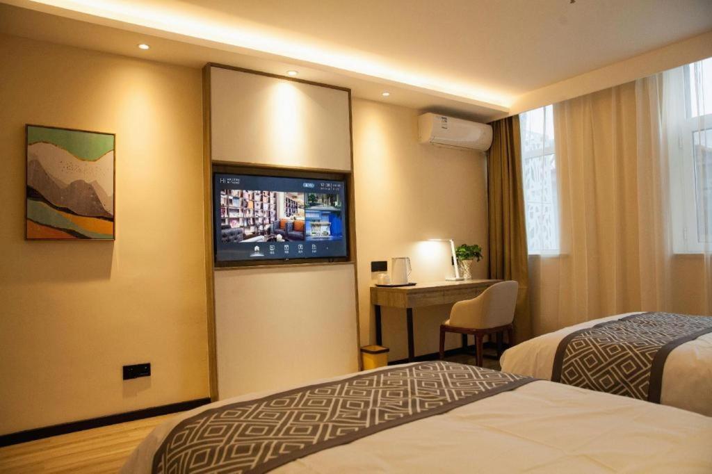 Shell Hotel Shanxi Xinzhou Wuning County Fengwu Square Ningwu Luaran gambar