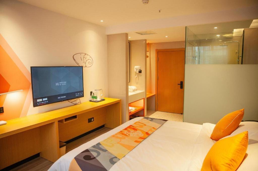 Shell Hotel Shanxi Xinzhou Wuning County Fengwu Square Ningwu Luaran gambar